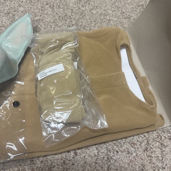 Star Wars The Mandalorian Grogu toddler 3pc Brown Robe Costume Disney ages 3-4 - Picture 5 of 6